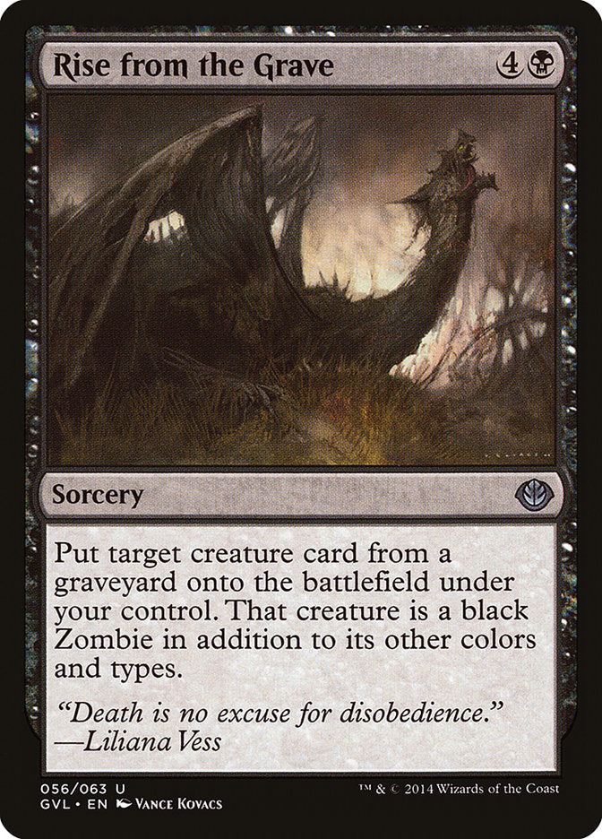 Rise from the Grave (Garruk vs. Liliana) [Duel Decks Anthology] | Webway Games