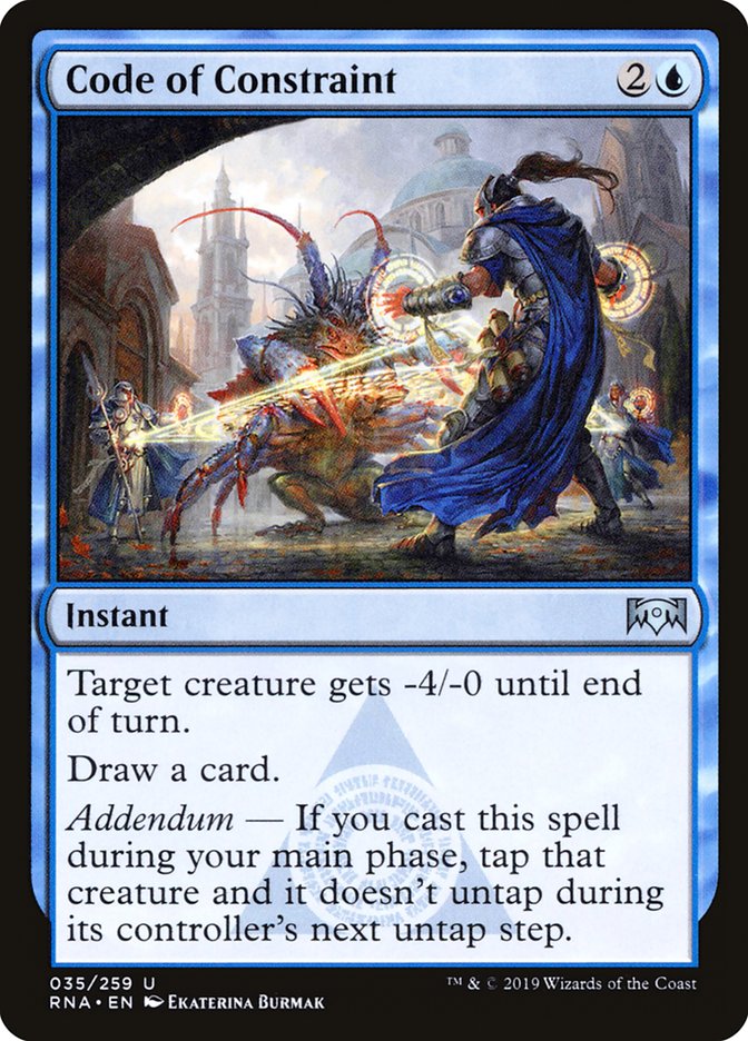 Code of Constraint [Ravnica Allegiance] | Webway Games