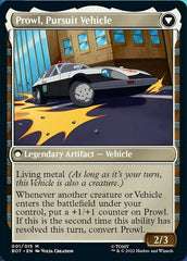 Prowl, Stoic Strategist // Prowl, Pursuit Vehicle [Universes Beyond: Transformers] | Webway Games