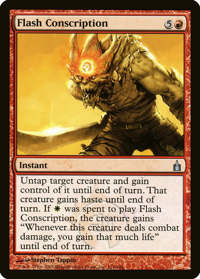 Flash Conscription [Ravnica: City of Guilds] | Webway Games