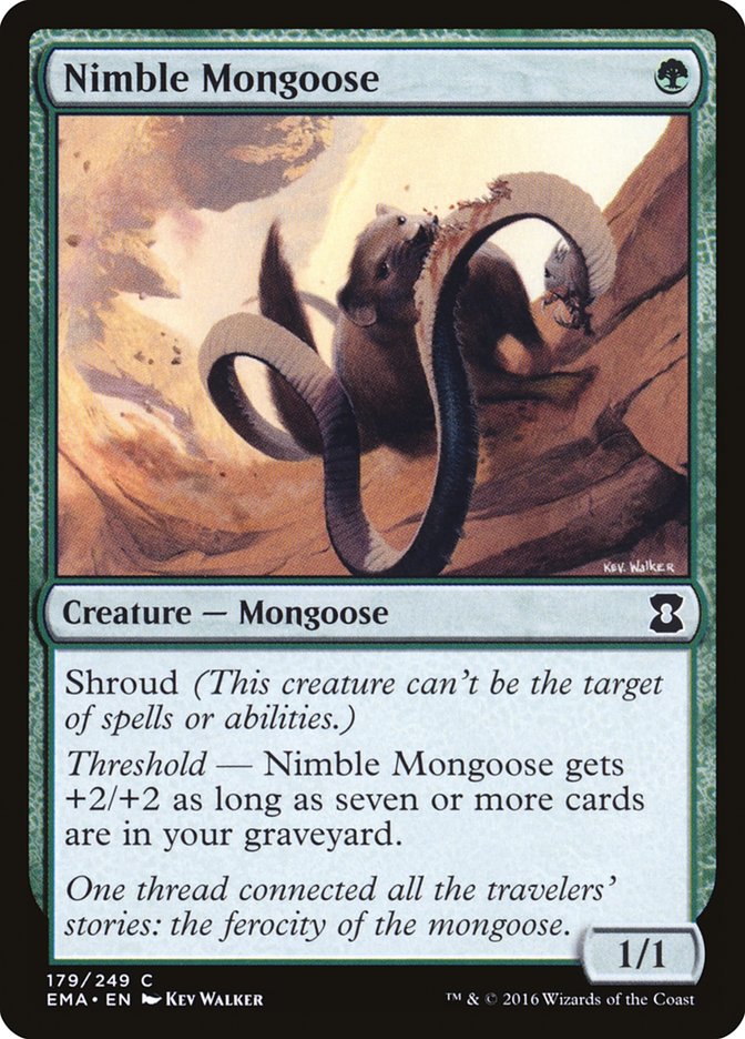 Nimble Mongoose [Eternal Masters] | Webway Games