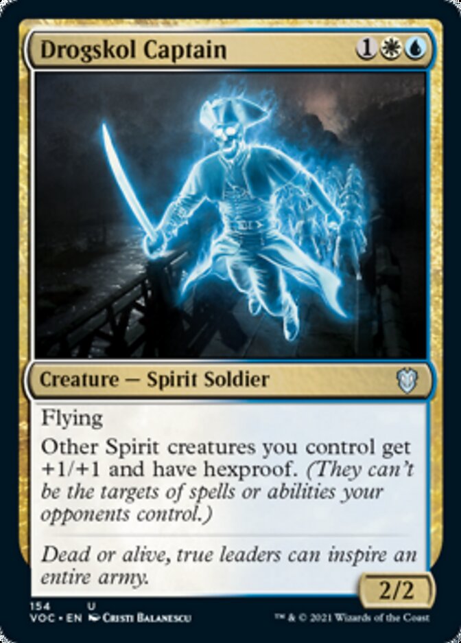 Drogskol Captain [Innistrad: Crimson Vow Commander] | Webway Games