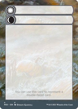 Helper Card (8/9) [Innistrad: Midnight Hunt Tokens] | Webway Games