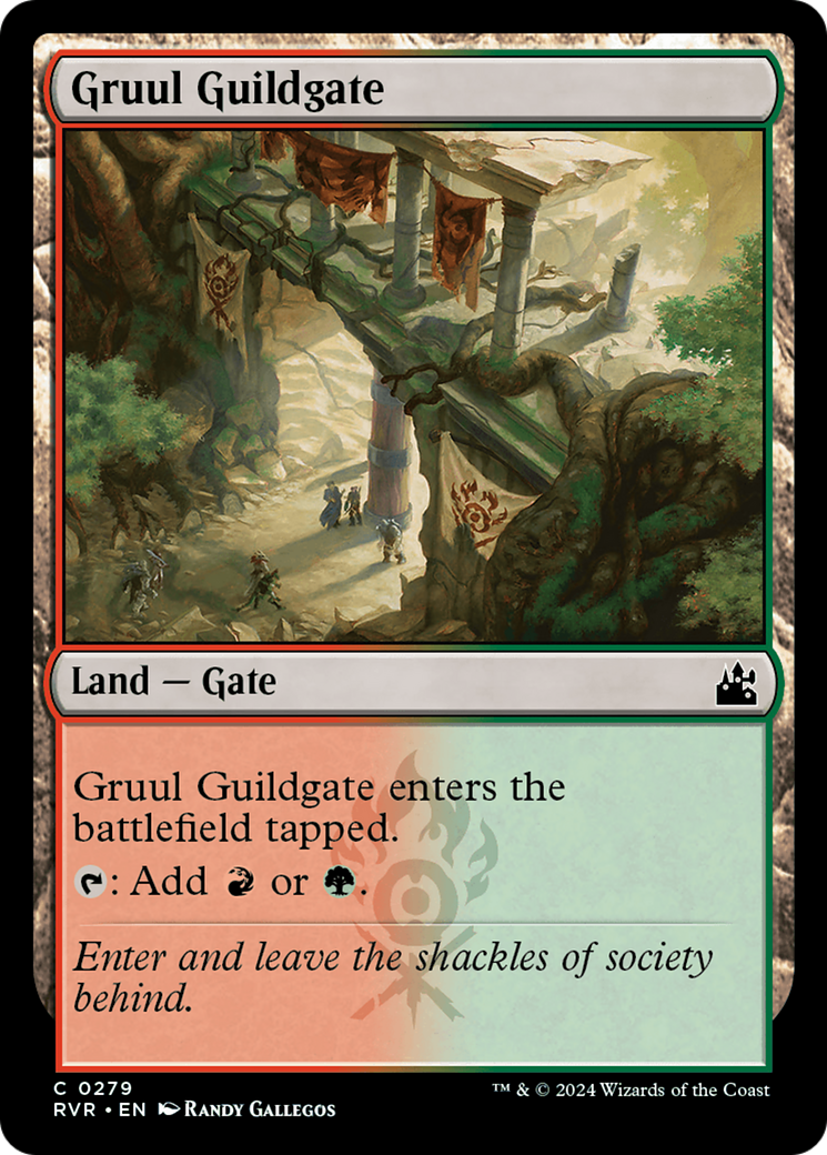 Gruul Guildgate [Ravnica Remastered] | Webway Games