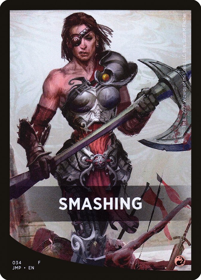 Smashing Theme Card [Jumpstart Front Cards] | Webway Games