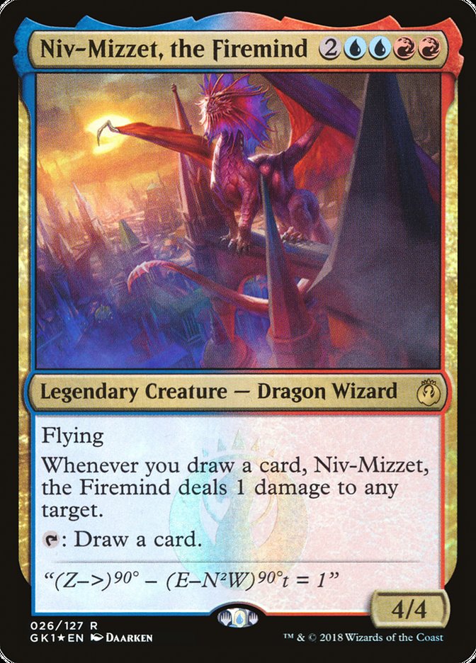 Niv-Mizzet, the Firemind [GRN Guild Kit] | Webway Games