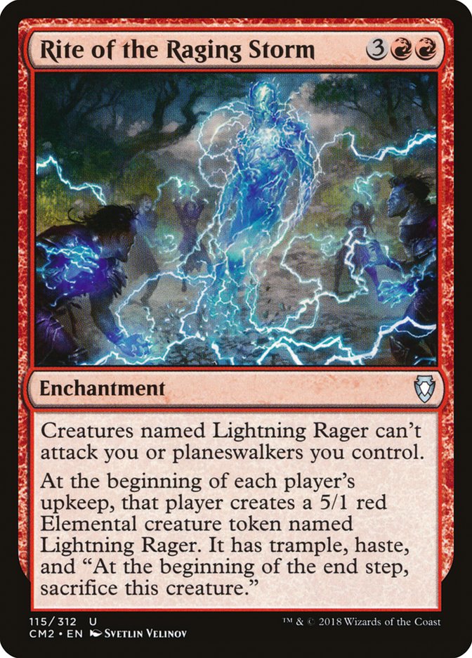 Rite of the Raging Storm [Commander Anthology Volume II] | Webway Games