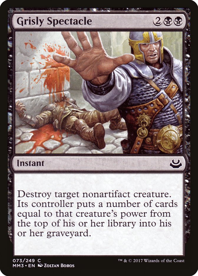 Grisly Spectacle [Modern Masters 2017] | Webway Games