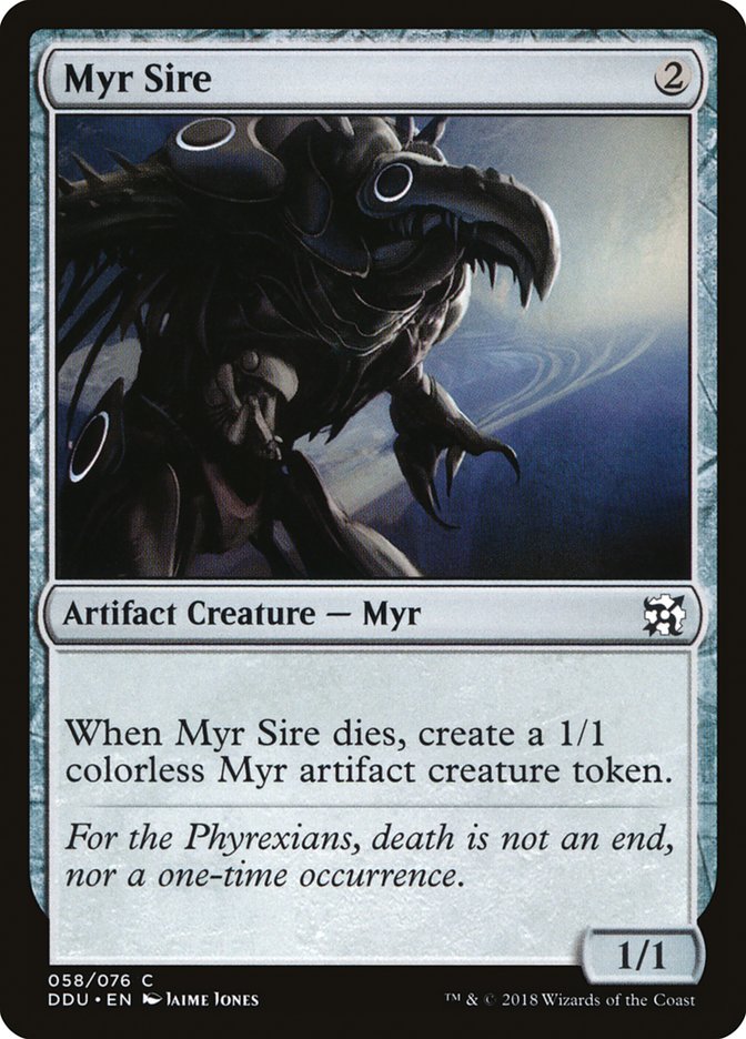 Myr Sire [Duel Decks: Elves vs. Inventors] | Webway Games