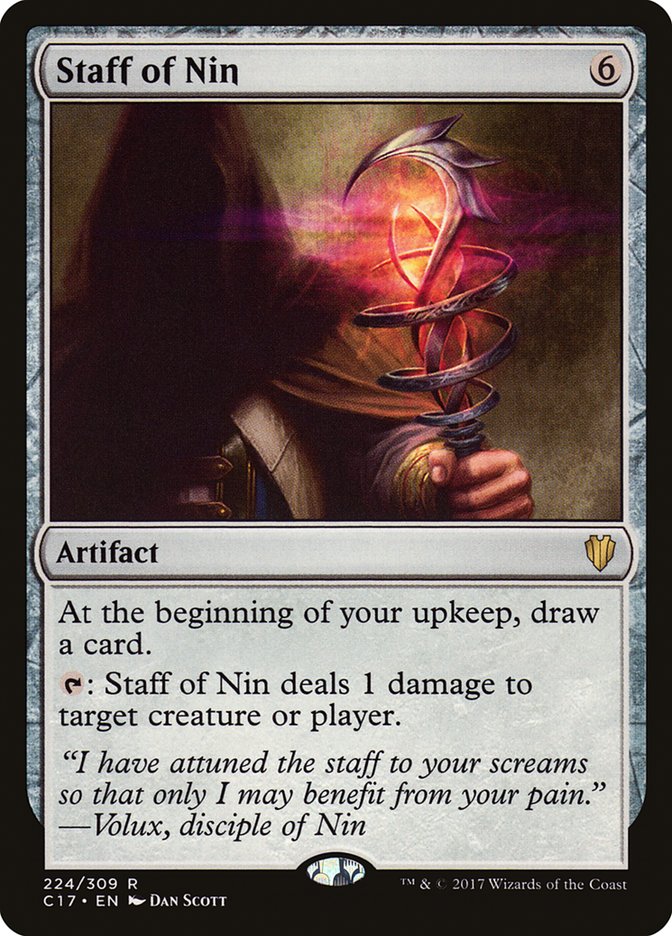 Staff of Nin [Commander 2017] | Webway Games