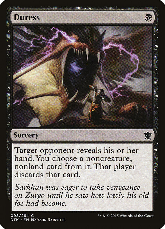 Duress [Dragons of Tarkir] | Webway Games