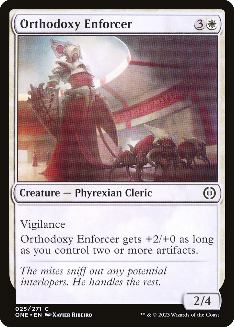 Orthodoxy Enforcer [Phyrexia: All Will Be One] | Webway Games
