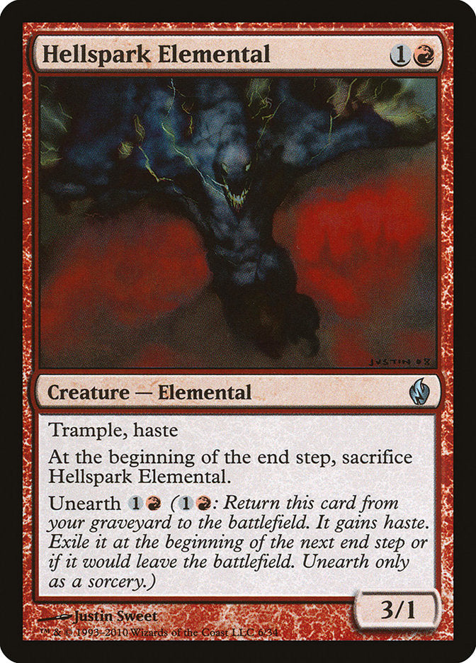 Hellspark Elemental [Premium Deck Series: Fire and Lightning] | Webway Games