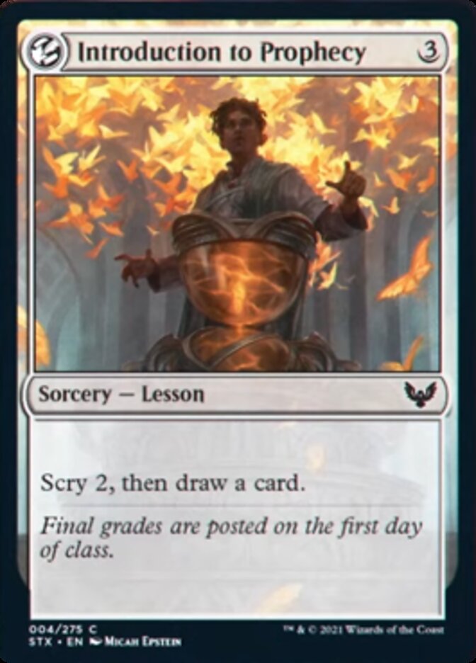 Introduction to Prophecy [Strixhaven: School of Mages] | Webway Games