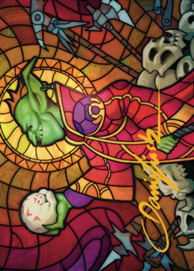 Squee, Dubious Monarch Art Card (Gold-Stamped Signature) [Dominaria United Art Series] | Webway Games