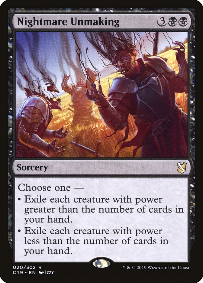 Nightmare Unmaking [Commander 2019] | Webway Games