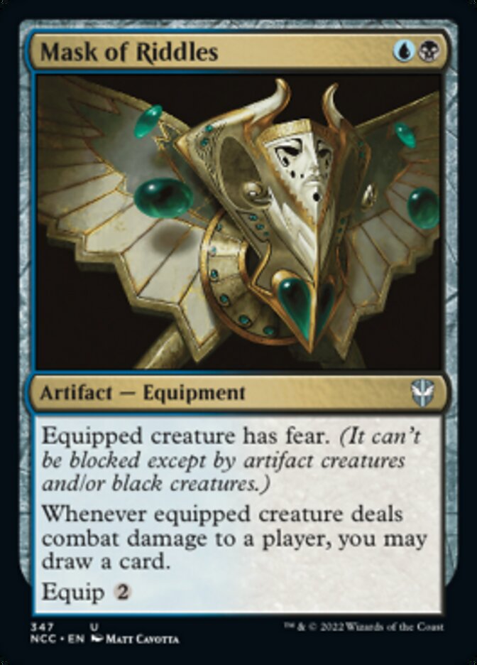Mask of Riddles [Streets of New Capenna Commander] | Webway Games