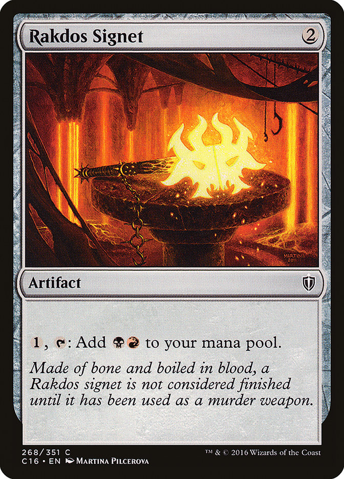 Rakdos Signet [Commander 2016] | Webway Games