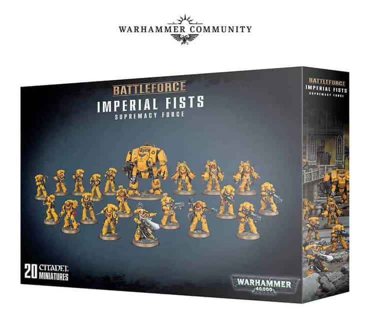 Battleforce Imperial Fists | Webway Games