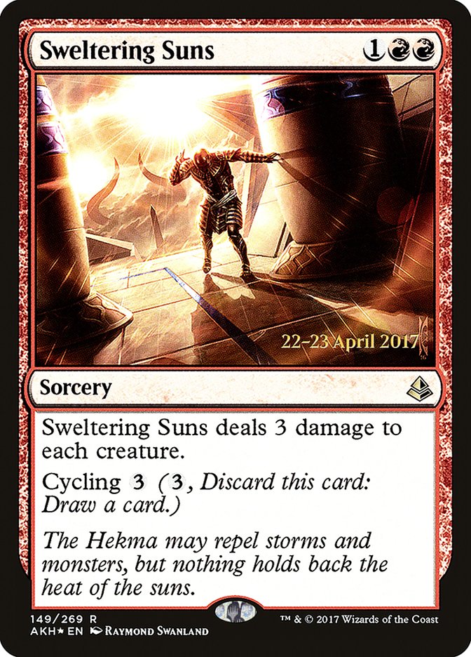 Sweltering Suns  (Prerelease) [Amonkhet Prerelease Promos] | Webway Games