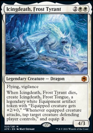 Icingdeath, Frost Tyrant (Promo Pack) [Dungeons & Dragons: Adventures in the Forgotten Realms Promos] | Webway Games