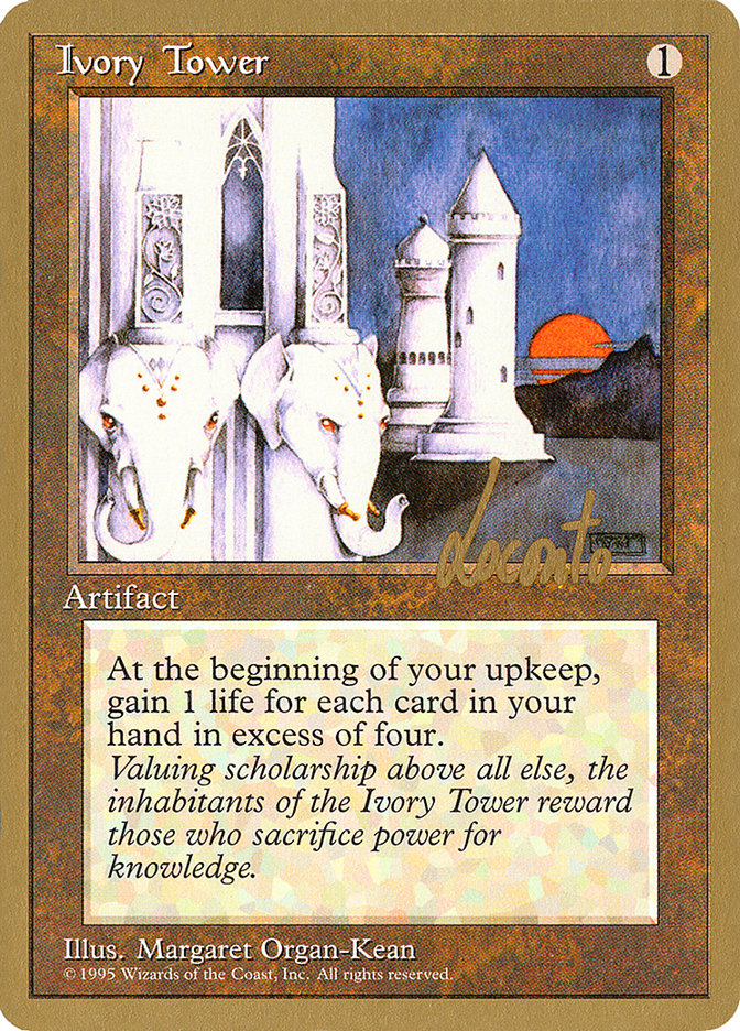 Ivory Tower (Michael Loconto) [Pro Tour Collector Set] | Webway Games