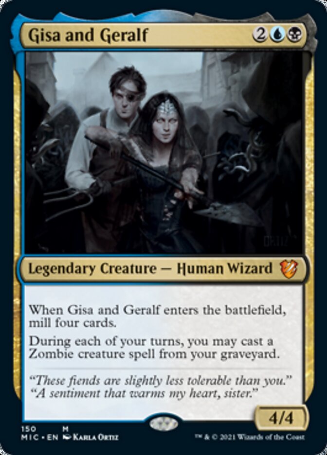 Gisa and Geralf [Innistrad: Midnight Hunt Commander] | Webway Games