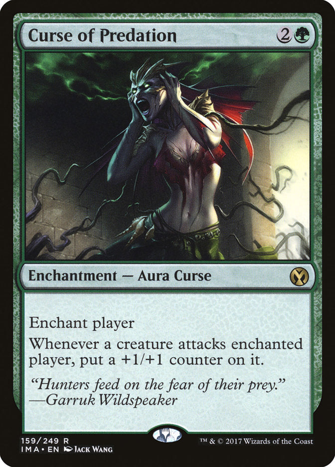 Curse of Predation [Iconic Masters] | Webway Games