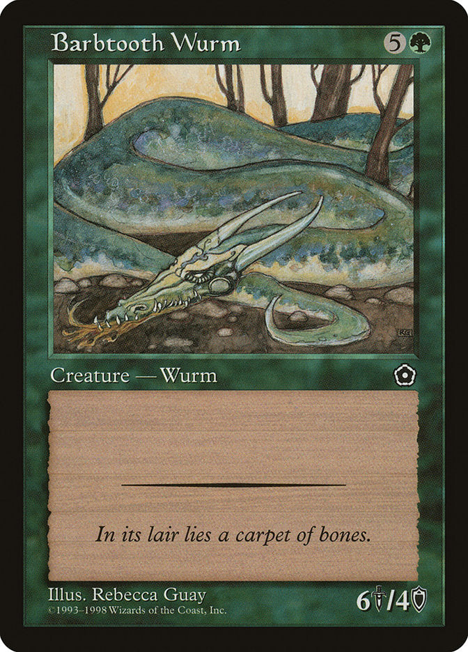 Barbtooth Wurm [Portal Second Age] | Webway Games