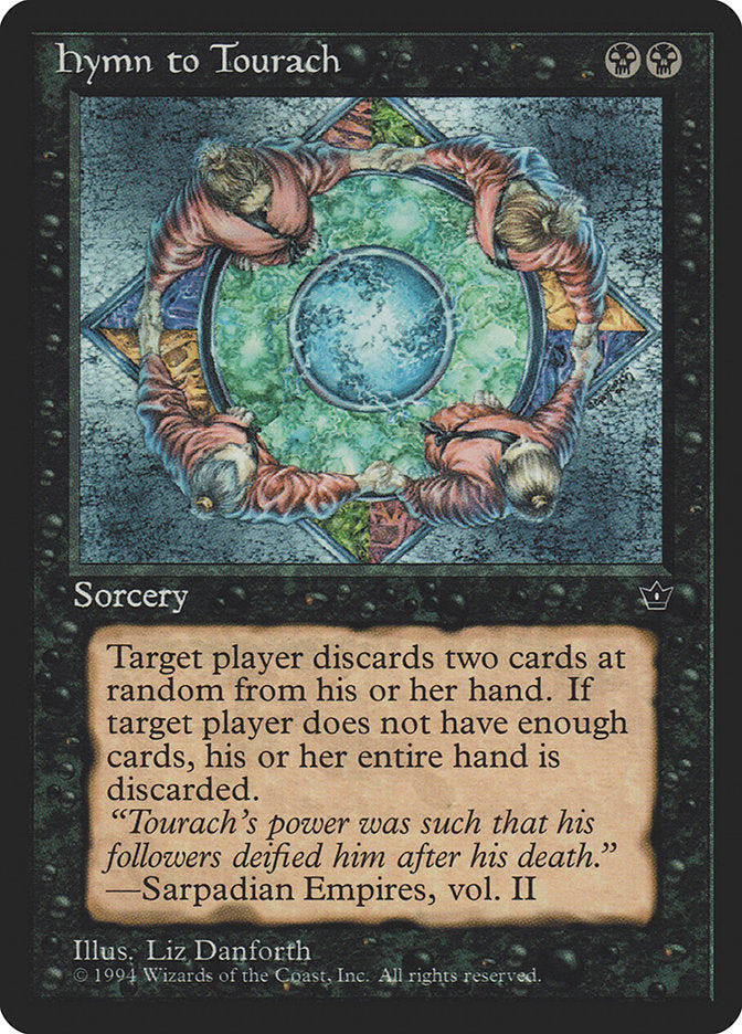 Hymn to Tourach (Liz Danforth) [Fallen Empires] | Webway Games