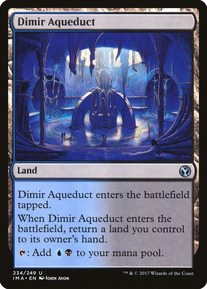 Dimir Aqueduct [Iconic Masters] | Webway Games