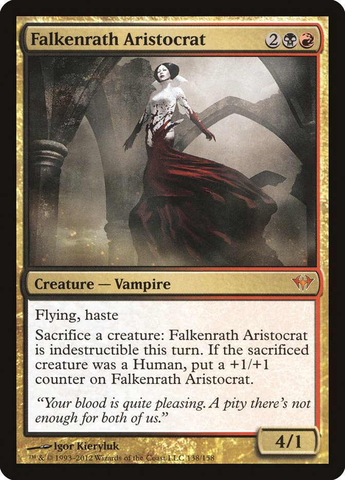 Falkenrath Aristocrat [Dark Ascension] | Webway Games