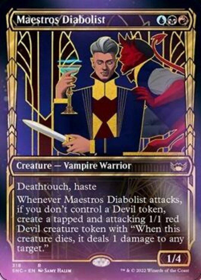Maestros Diabolist (Showcase Golden Age) [Streets of New Capenna] | Webway Games