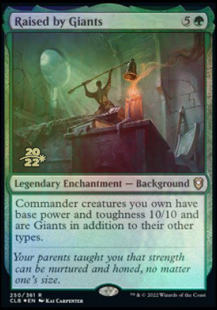 Raised by Giants [Commander Legends: Battle for Baldur's Gate Prerelease Promos] | Webway Games