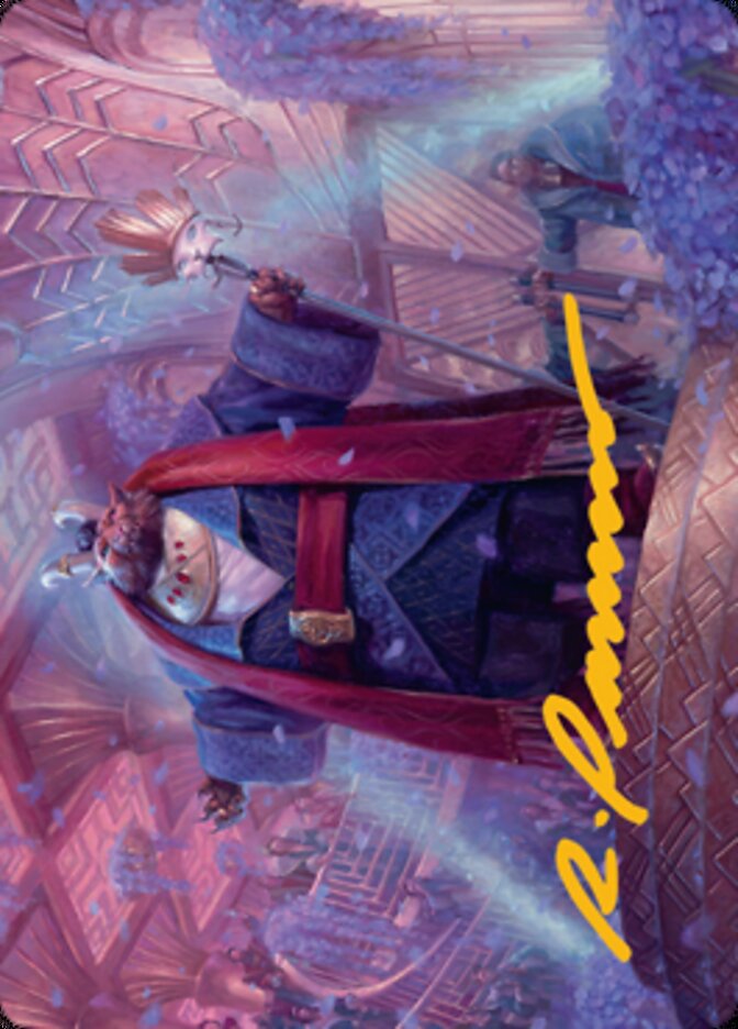 Jetmir, Nexus of Revels 1 Art Card (Gold-Stamped Signature) [Streets of New Capenna Art Series] | Webway Games