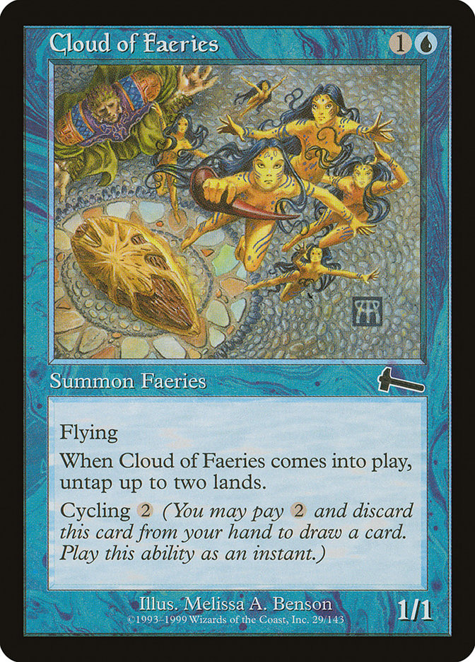 Cloud of Faeries [Urza's Legacy] | Webway Games