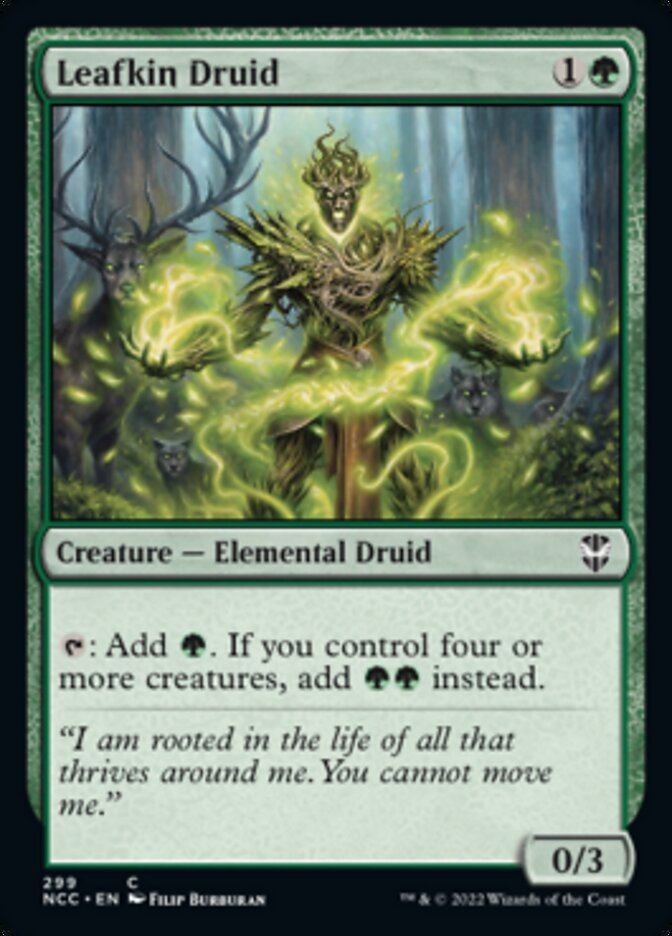Leafkin Druid [Streets of New Capenna Commander] | Webway Games