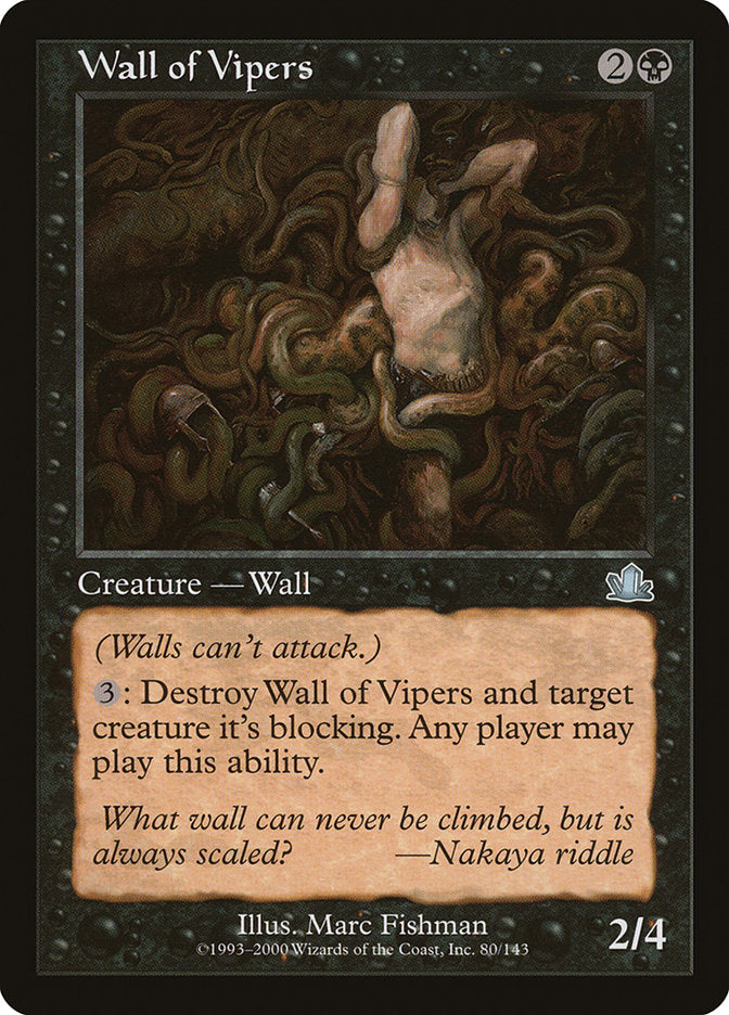 Wall of Vipers [Prophecy] | Webway Games