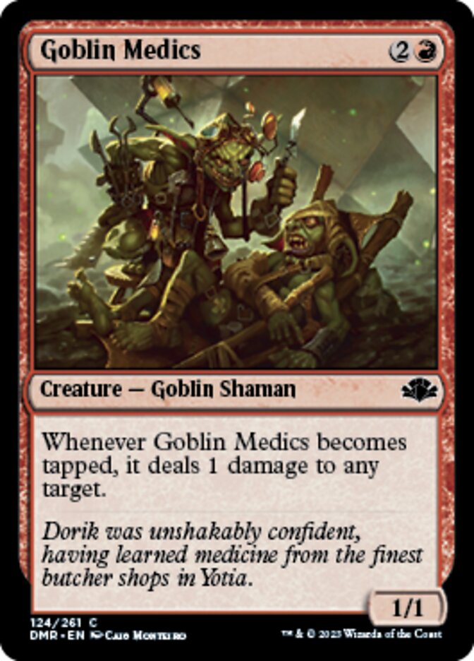Goblin Medics [Dominaria Remastered] | Webway Games