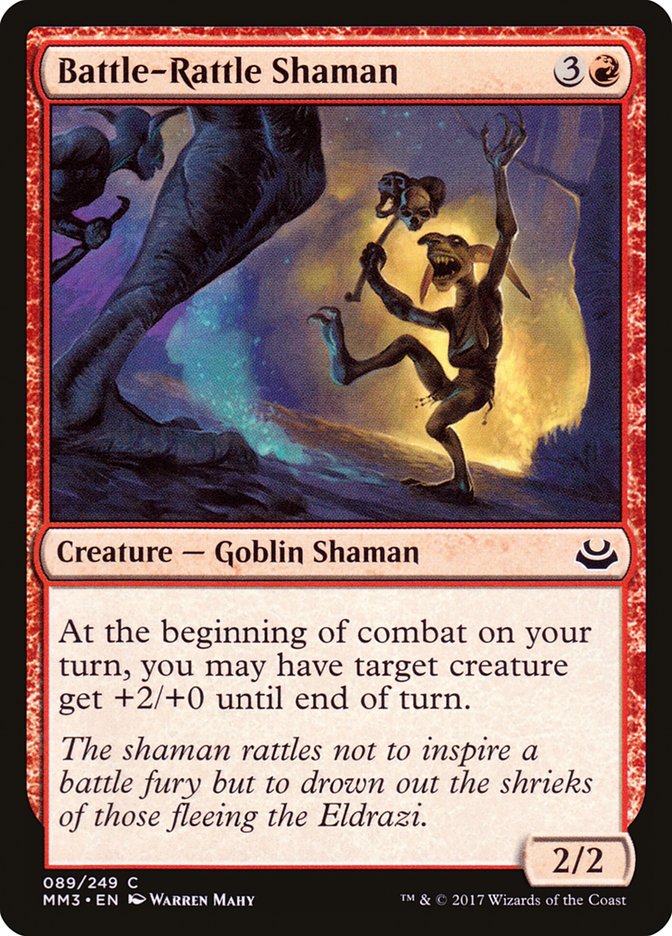 Battle-Rattle Shaman [Modern Masters 2017] | Webway Games