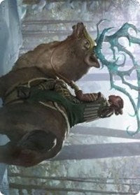 Boreal Outrider Art Card [Kaldheim: Art Series] | Webway Games