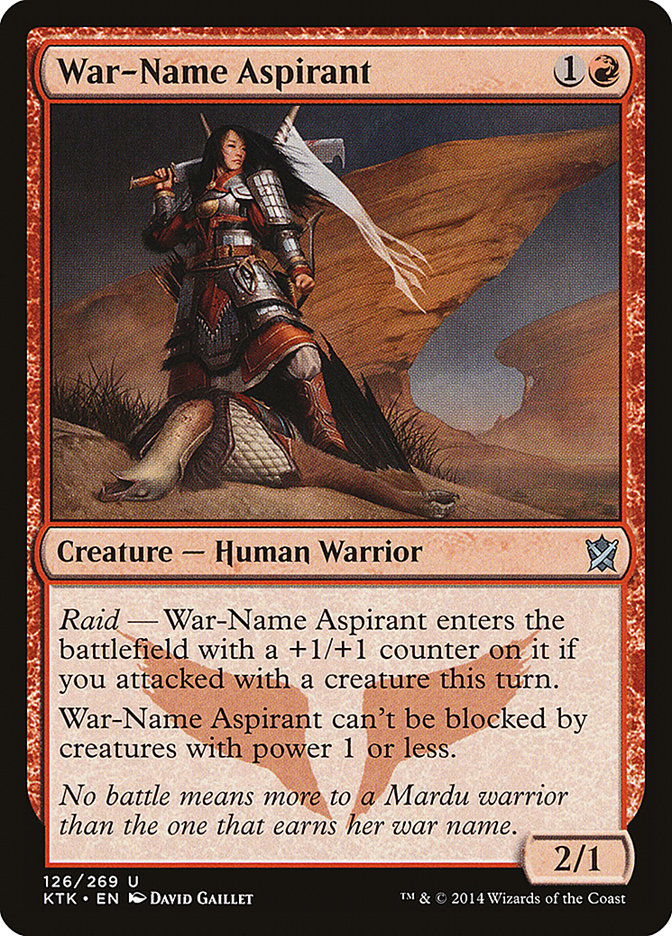 War-Name Aspirant [Khans of Tarkir] | Webway Games