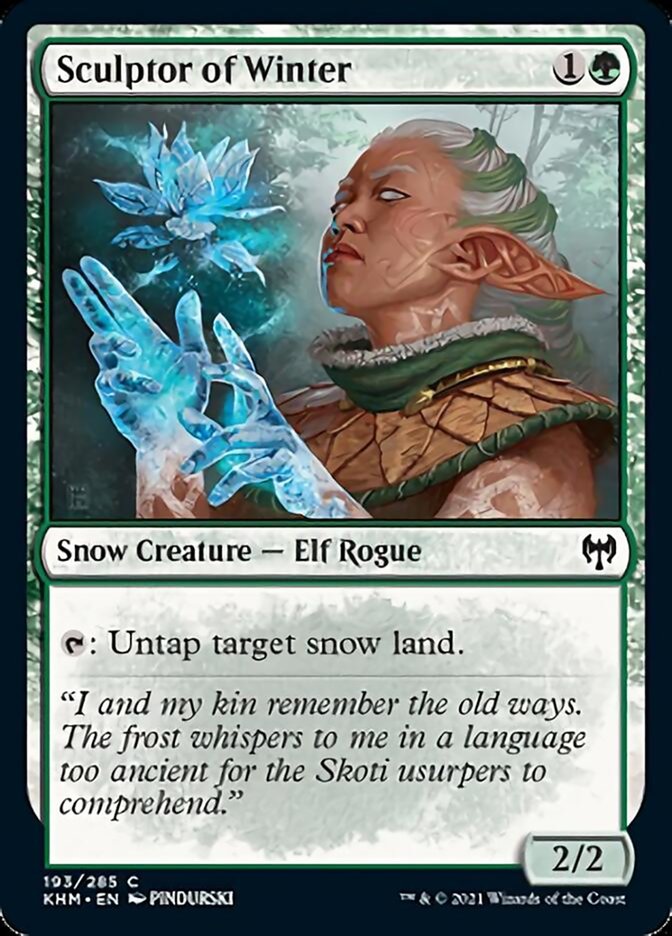 Sculptor of Winter [Kaldheim] | Webway Games