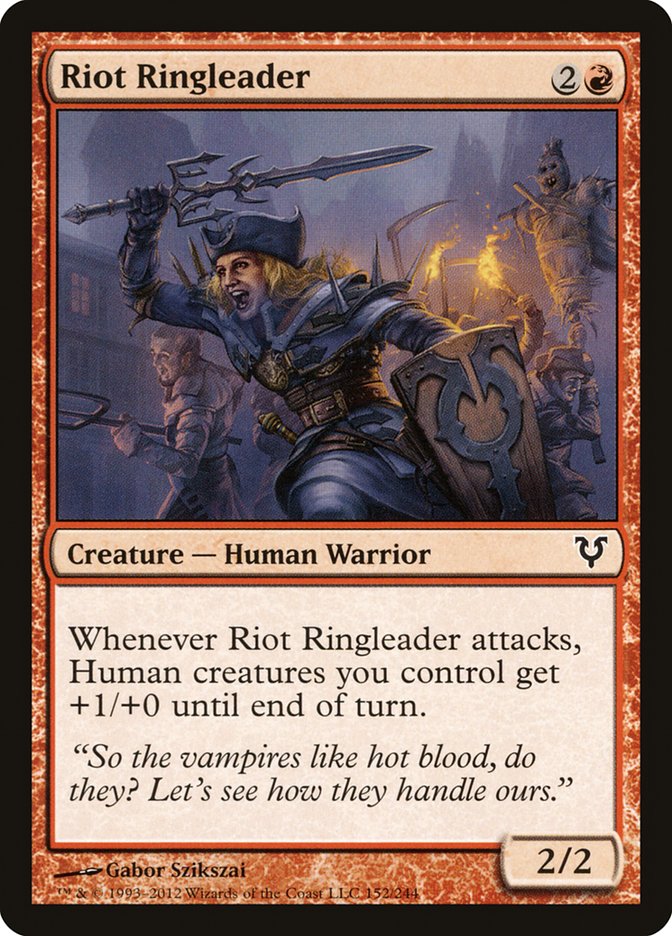 Riot Ringleader [Avacyn Restored] | Webway Games