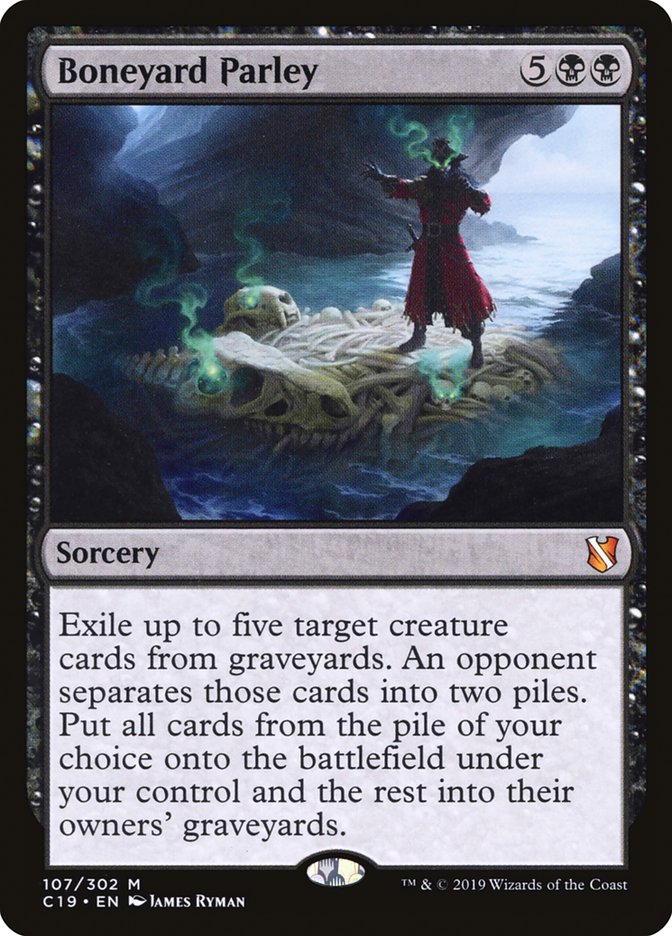 Boneyard Parley [Commander 2019] | Webway Games