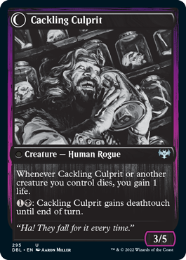 Panicked Bystander // Cackling Culprit [Innistrad: Double Feature] | Webway Games