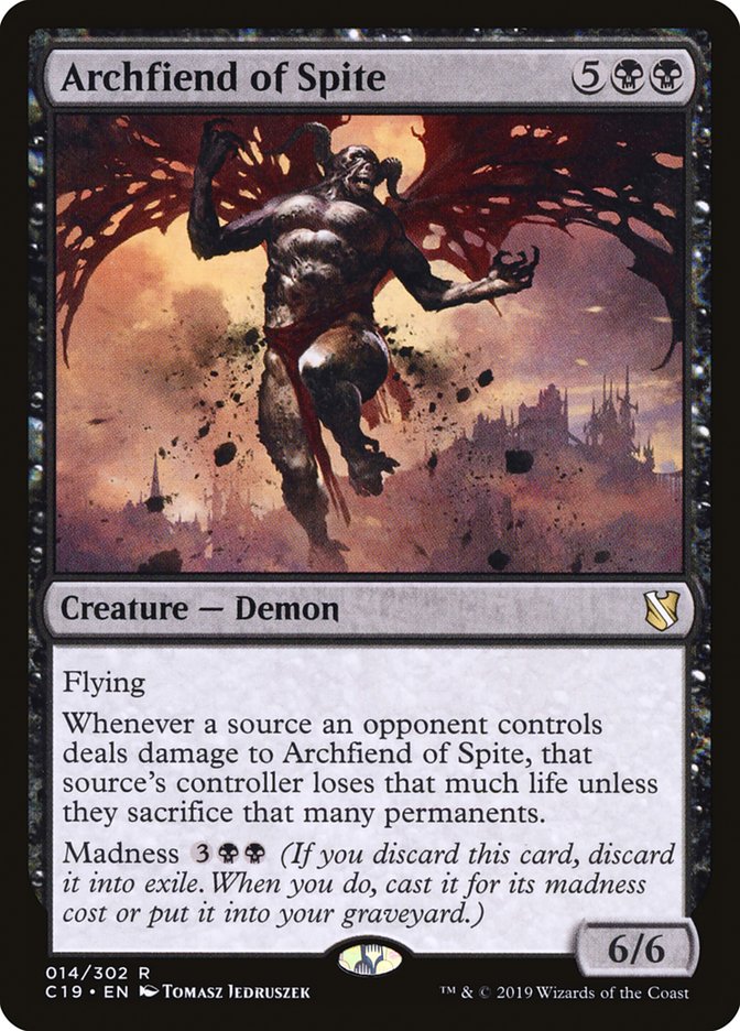 Archfiend of Spite [Commander 2019] | Webway Games