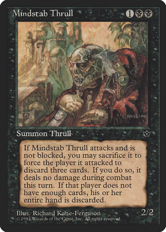 Mindstab Thrull (Richard Kane Ferguson) [Fallen Empires] | Webway Games