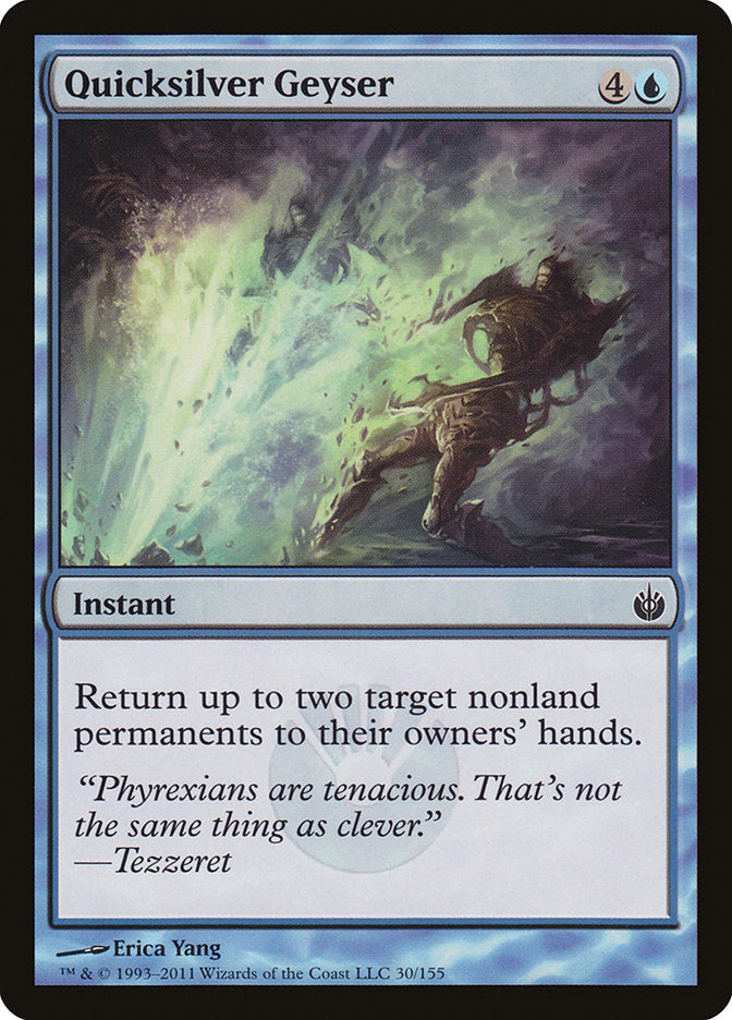 Quicksilver Geyser [Mirrodin Besieged] | Webway Games