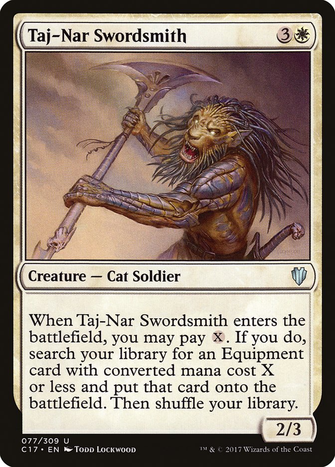 Taj-Nar Swordsmith [Commander 2017] | Webway Games